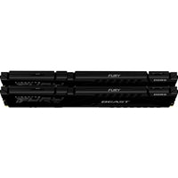 Kingston FURY Beast KF552C40BBK2 32GB System Memory DDR5, 5200MHz, 2 x 16GB, CL40-40-40 Kingston FURY Beast KF552C40BBK2 32GB System Memory DDR5, 5200MHz, 2 x 16GB, CL40-40-40